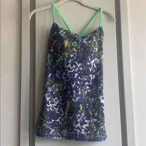 Lulu Lemon tank with built in sport bra